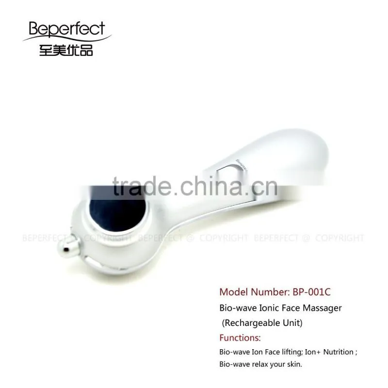 New desigh portable negative ion face massager for wrinkle removel and cometic neutrition in