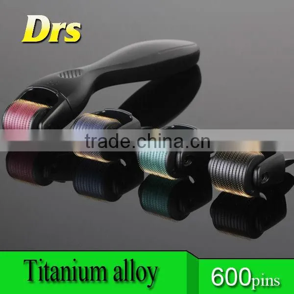 titanium derma roller 600 needles professional dermarollers skin care for face & body