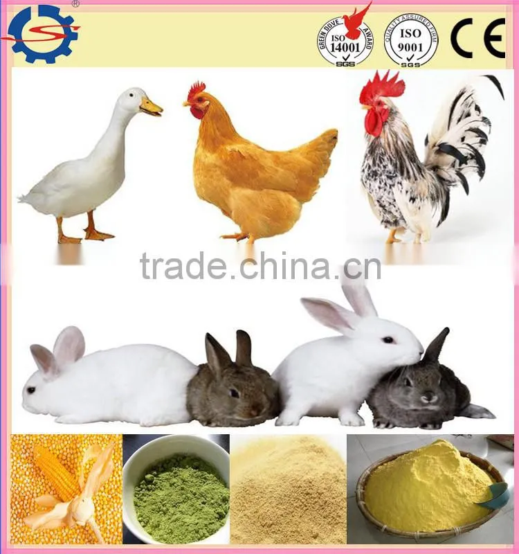 animal feed crusher and mixer for animal feed