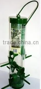 Wholesale Details about HANGING BIRD FEEDER outdoor plastic round house patio deck seed container food