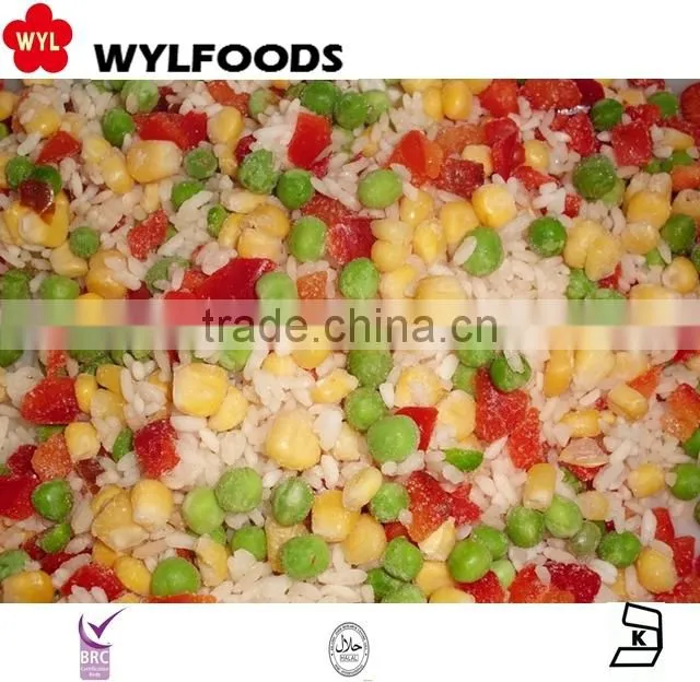 Frozen IQF mixed vegatables,grade A