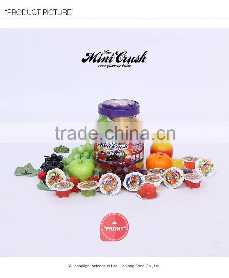 Mixed Fruit Jelly Confectionery jelly candy production line