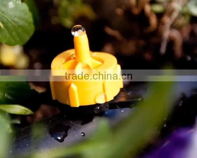 2/4/8L/H drip irrigation system Pressure Compensation Dripper