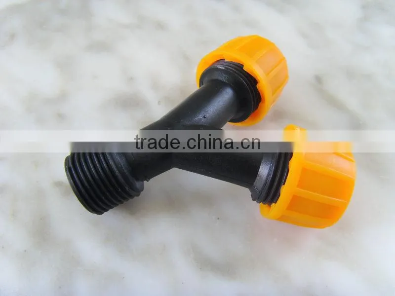 flower sprayer nozzle with outer thread