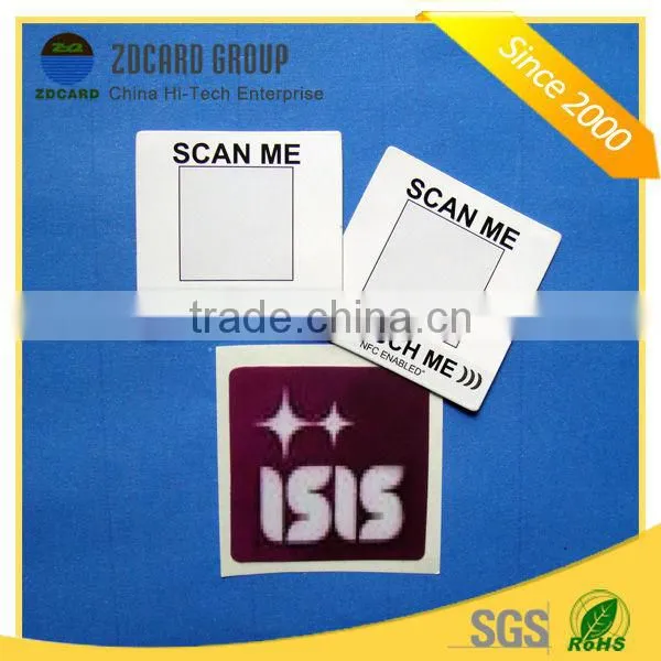 factory paper good quality rfid printable security tracking tag anti-metel