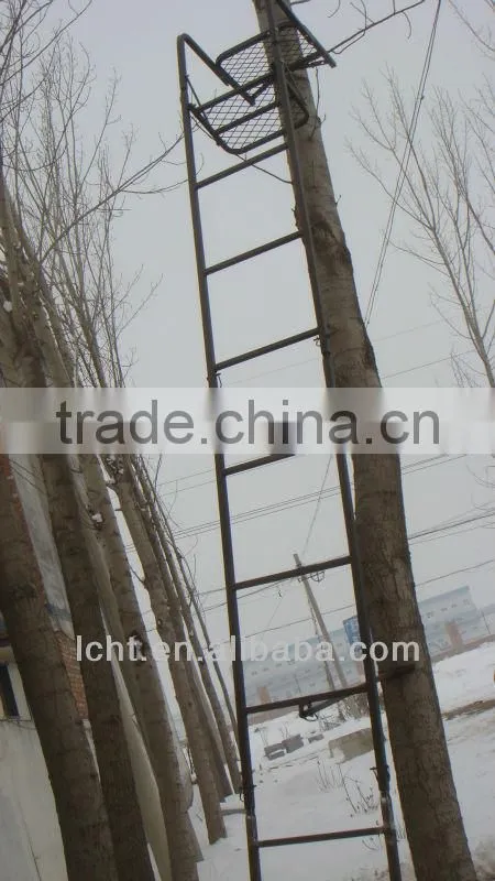 Steel one -man Tree stand ladder for Hunting