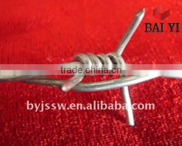 Galvanized Antique Barbed Wire