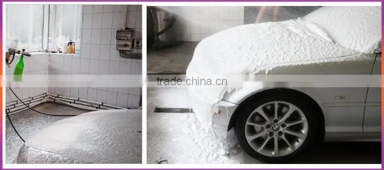 snow foam lance with quick connectors for car washing