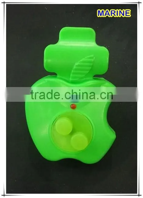Fishing bite alarm with LED light