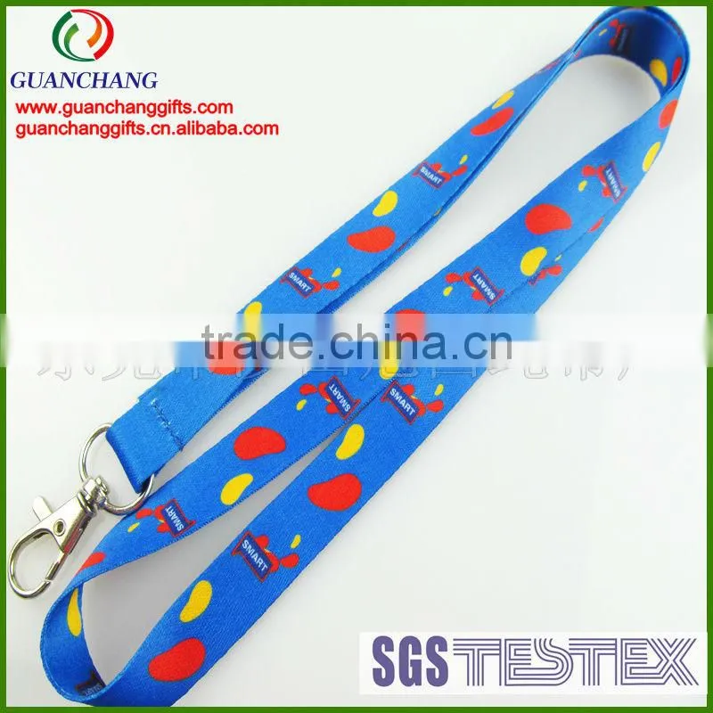 OEM custom yoyo badge reel id card holder nylon lanyard strap