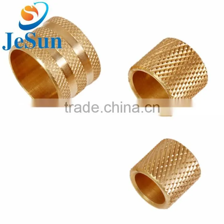 China factory wholesale brass insert nut/brass parts