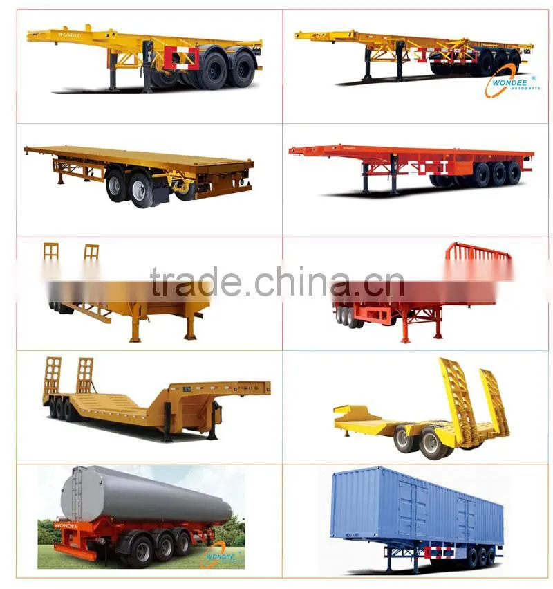 Made In China 40000L Stainless Steel Fuel Tanker Semi Trailer