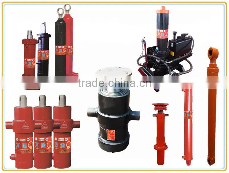 dump truck and oil field long stroke hydraulic cylinder