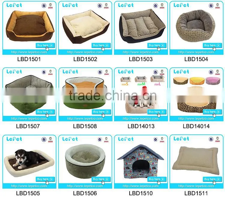 Factory wholesale Deluxe removable cover made in china dog bed