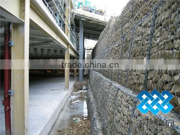 gabin basket/ galvanized gabion mesh/gabion galfan/gabion