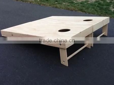 bean bag toss game board corn hole game board