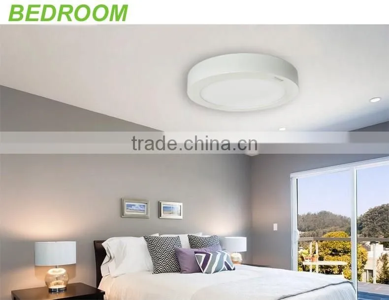 86V 265V Round Surface Mounted LED Panel Light 6W 12W 18W 24W 2700K 4200K 6500K