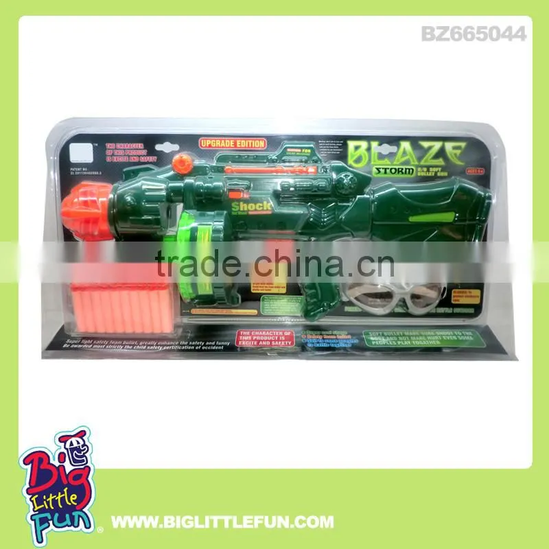 Air soft toy gun,sniper toy gun with glasses