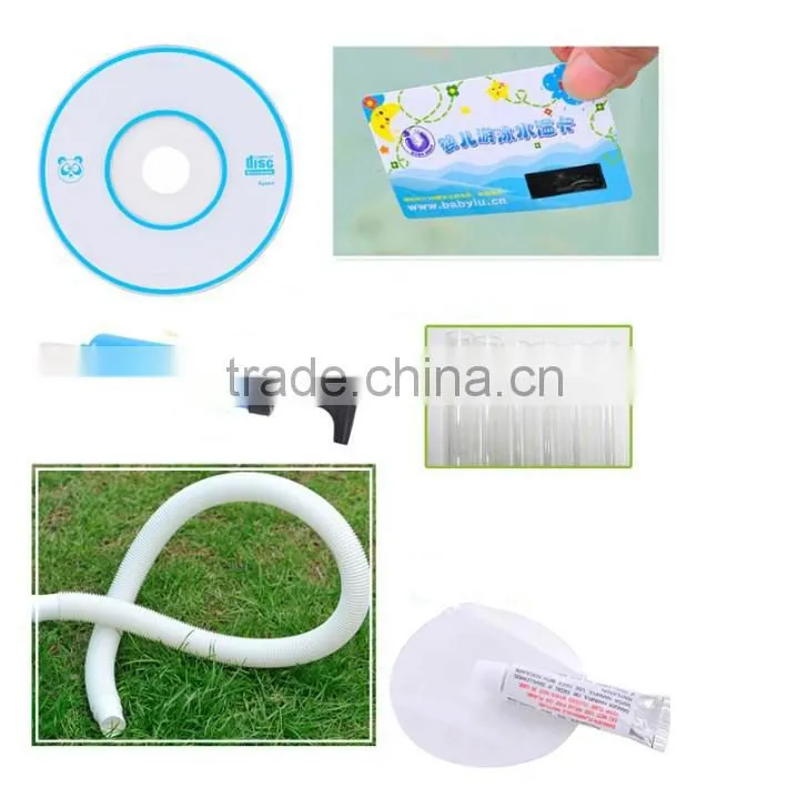 household folding green baby swimming pool 80x80x75cm