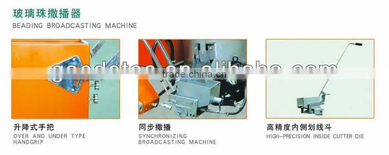 GD320 Hand-push thermoplastic road sign marking machines