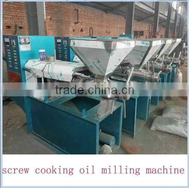 rapeseed screw cooking oil milling machine