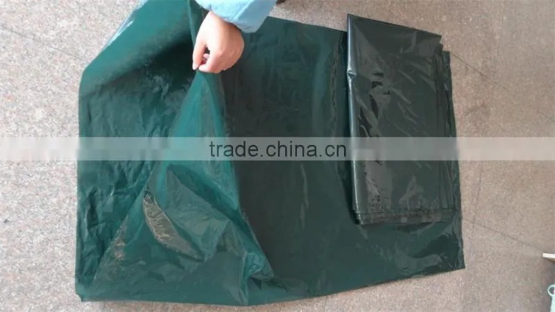 New!PE plastic green bag for garden