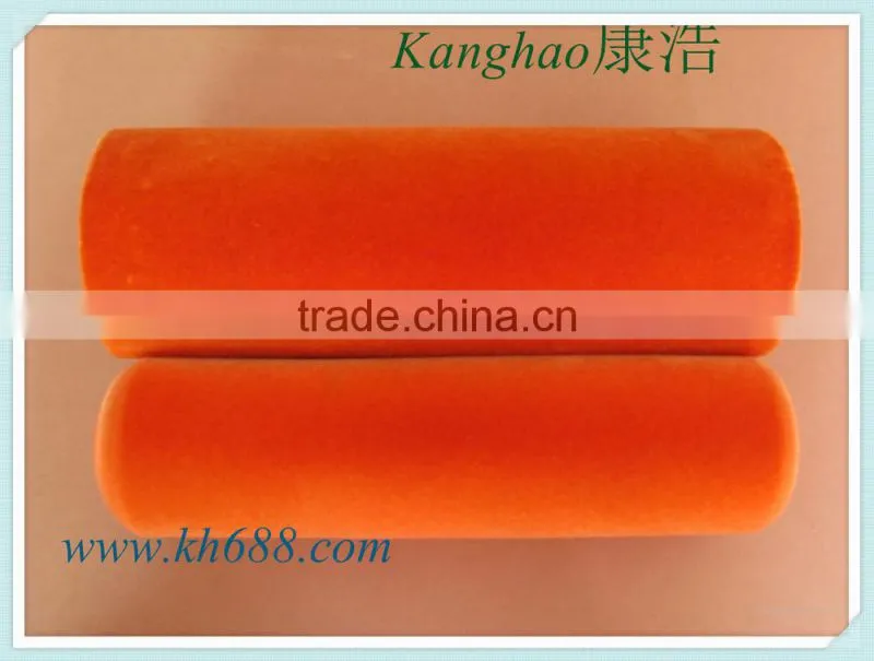 industrial roller brush, wall pattern roller brush, brush roller with flocking,decorative paint brush roller brushes