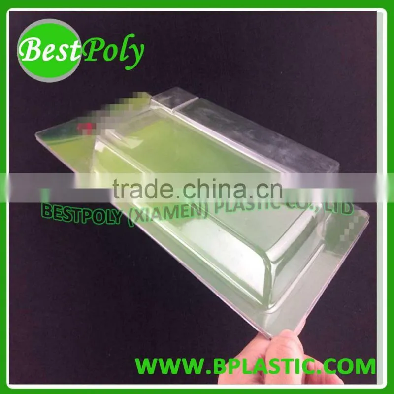 New plastic product sliding card blister packaging