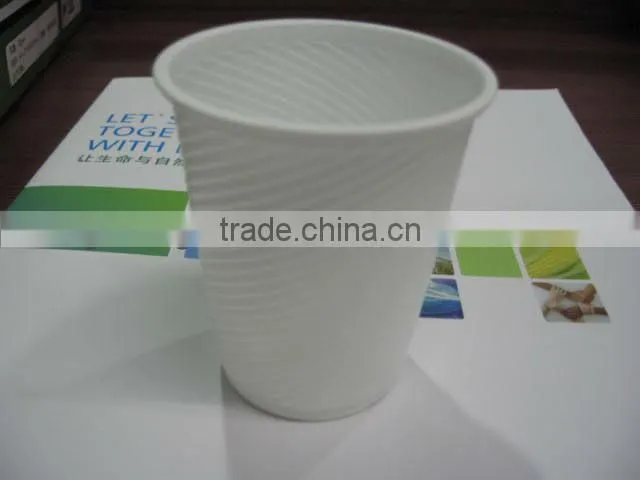 100% biodegradable transparent PLA plastic cup