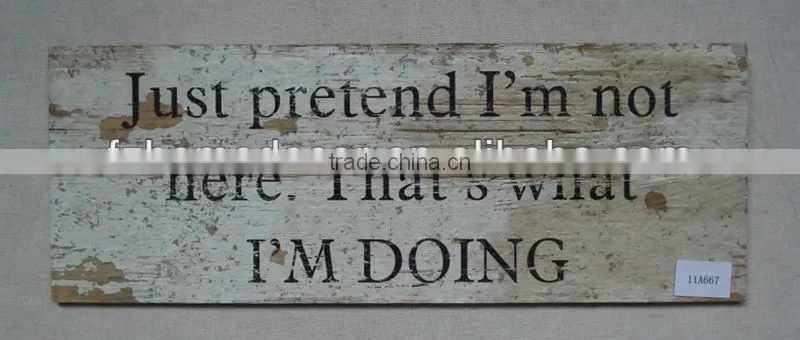 2016 new style ANTIQUE X'mas wooden sign, decorative wooden plaque