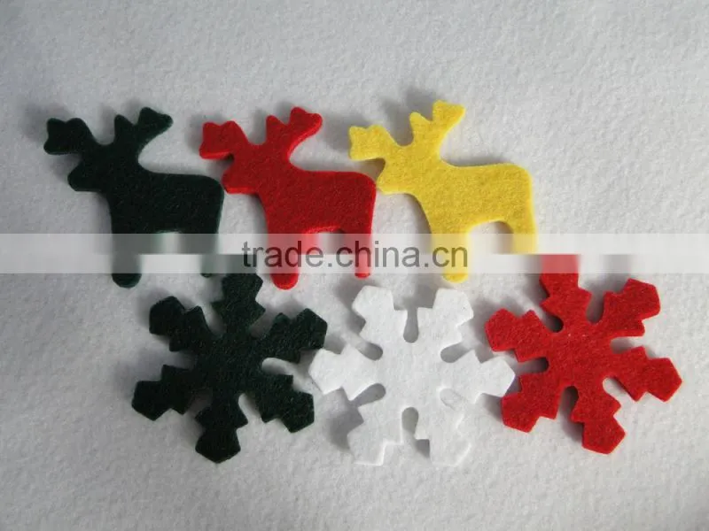 100% polyester nonwoven fabric christmas decoration crafts