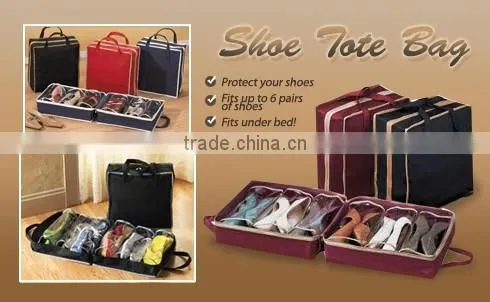 Travel Waterproof Ventilation Shoes Storage organizer Portable fashion Closet women/men folding shoe bags