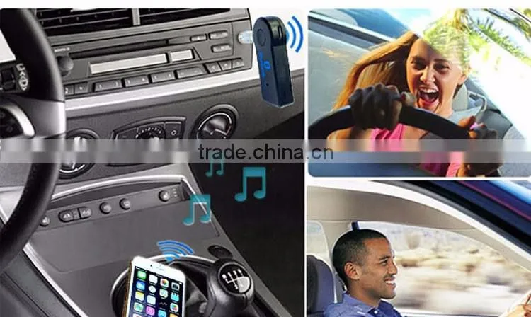 Latest Wireless 3.5mm AUX Music Receiver bluetooth car receiver 12v
