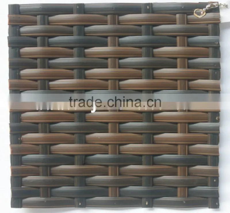 Unique and Modern Rattan and Wicker Double Sun Lounger