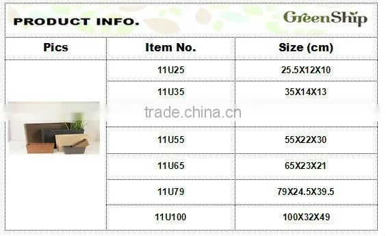 Decorative Garden Fiberglass Planter from Greenship/ 20 years lifetime/ lightweight/ UV protection/ eco-friendly