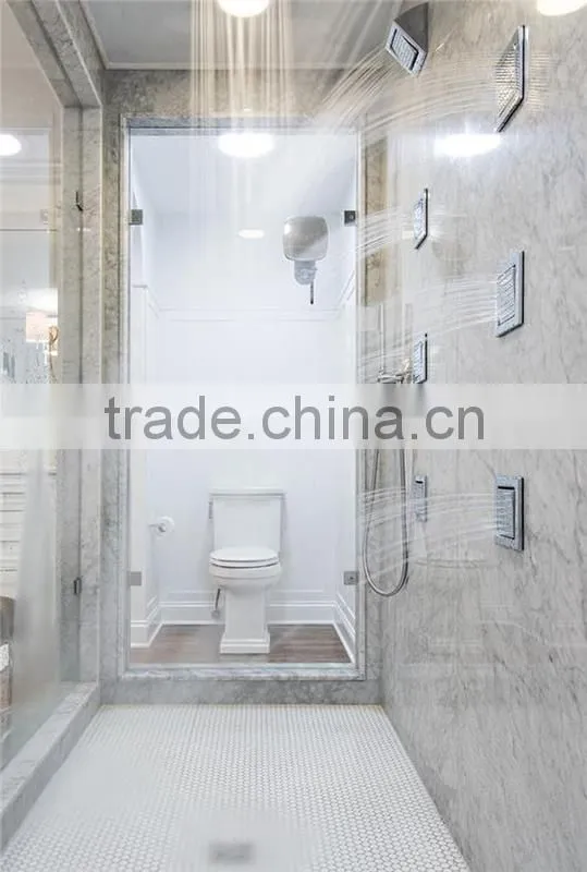 Hot sale high gloss natural stone kavala white marble tile