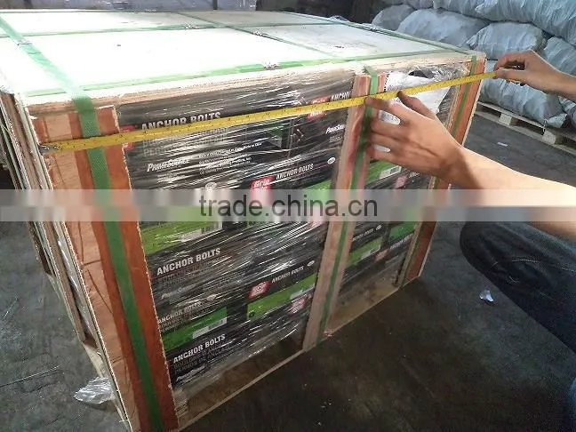 anchor bolt with washer and nuts china supplier on hot sale