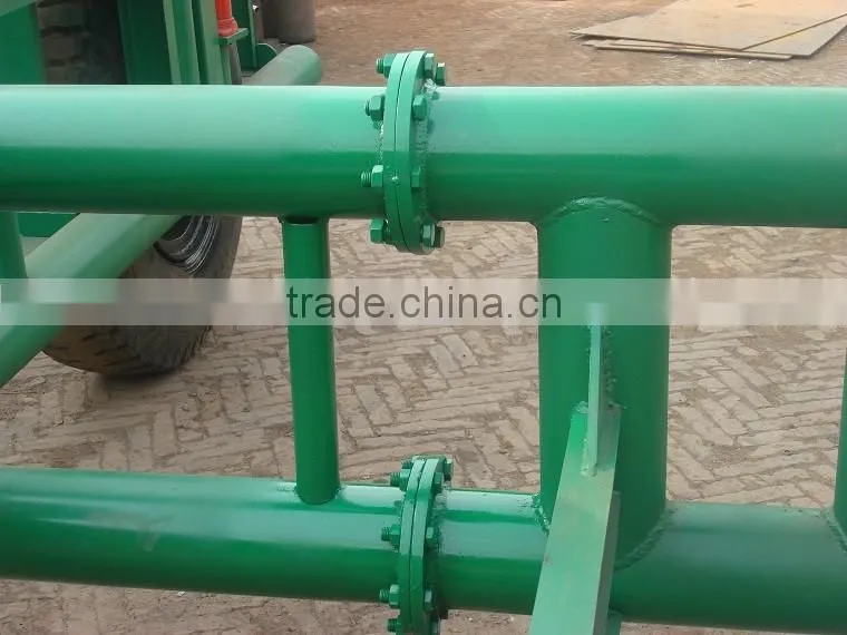 China 10T Hydraulic Cable Drum Trailer best seller / 3-10T cable reel laying Tools Manufacturer