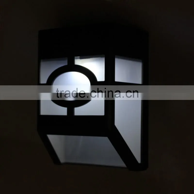 Garden solar powered sensor led lighting