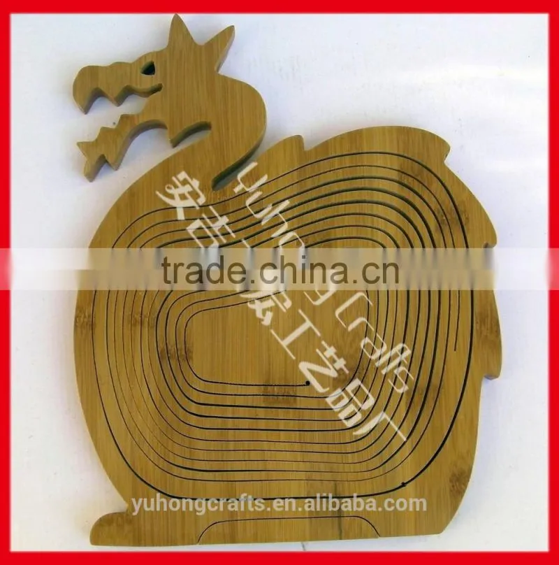 Cheap and high quality bamboo fruit basket
