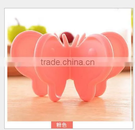 Silicone kitchen insulating clamp butterfly, prevent hot clip, hand pad