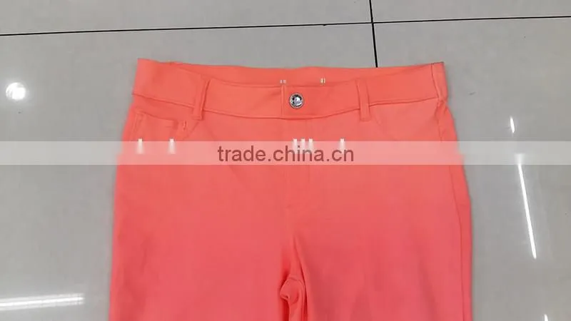 Yiwu high quality bright in colour kids pants clearance stock lots