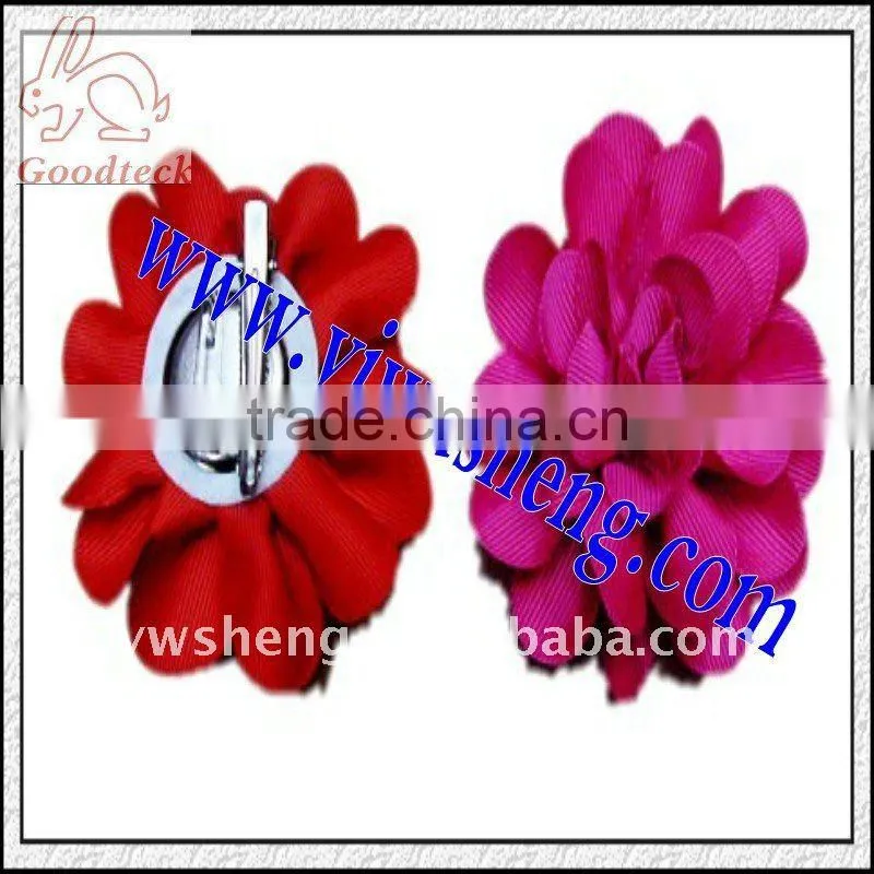 Grossgrain Ribbon flowers artificial flowers peony flowers