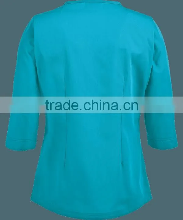 Custom Hot Sale Medical Uniforms V-neck Scrub Tops