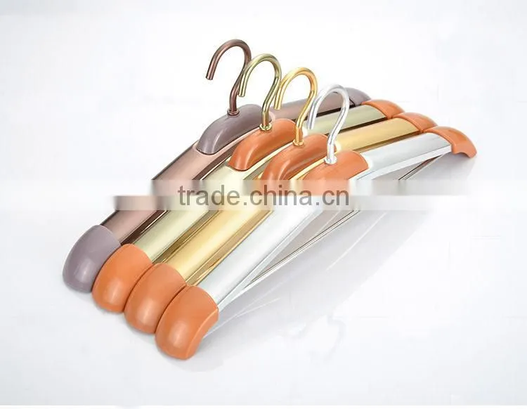 Brand new multi clothing hanger wedding dress hanger brass baby coat hanger