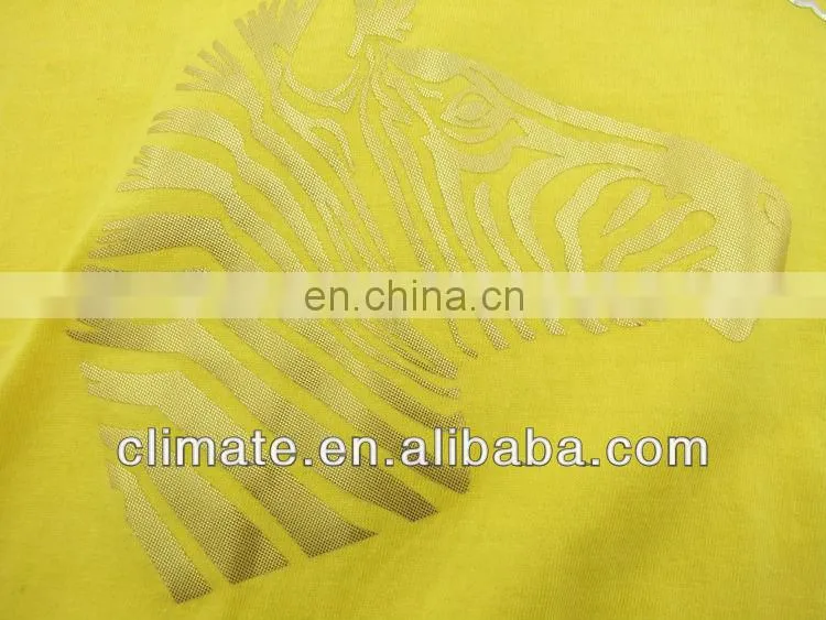 T-shirts with laser beam cutting
