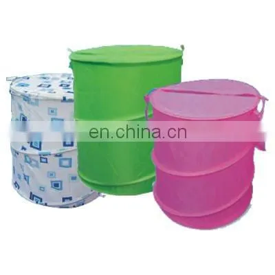 cute cartoon laundry mesh basket house organizer holder hamper