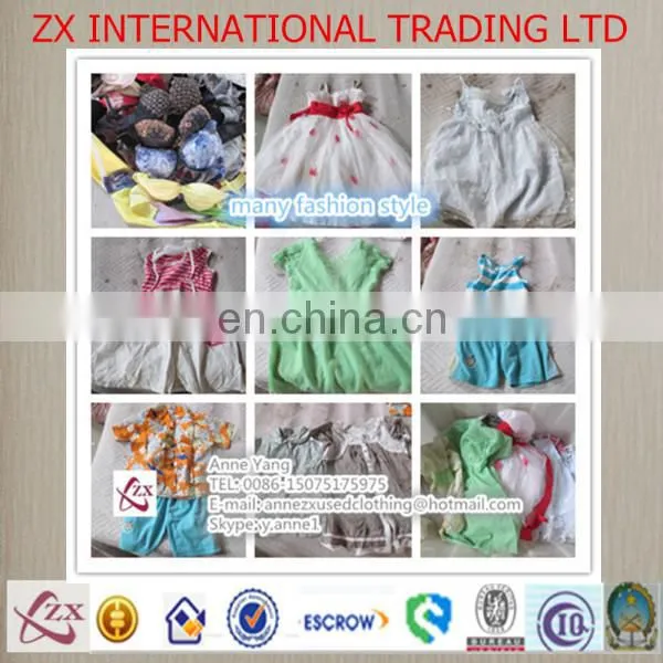 used baby clothes bales low price children summer used clothes bales