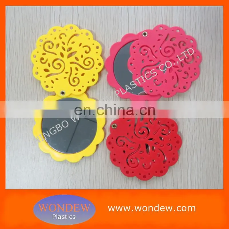 Full printed plastic mirorr / Diamond mirror / Bling bling makeup mirror