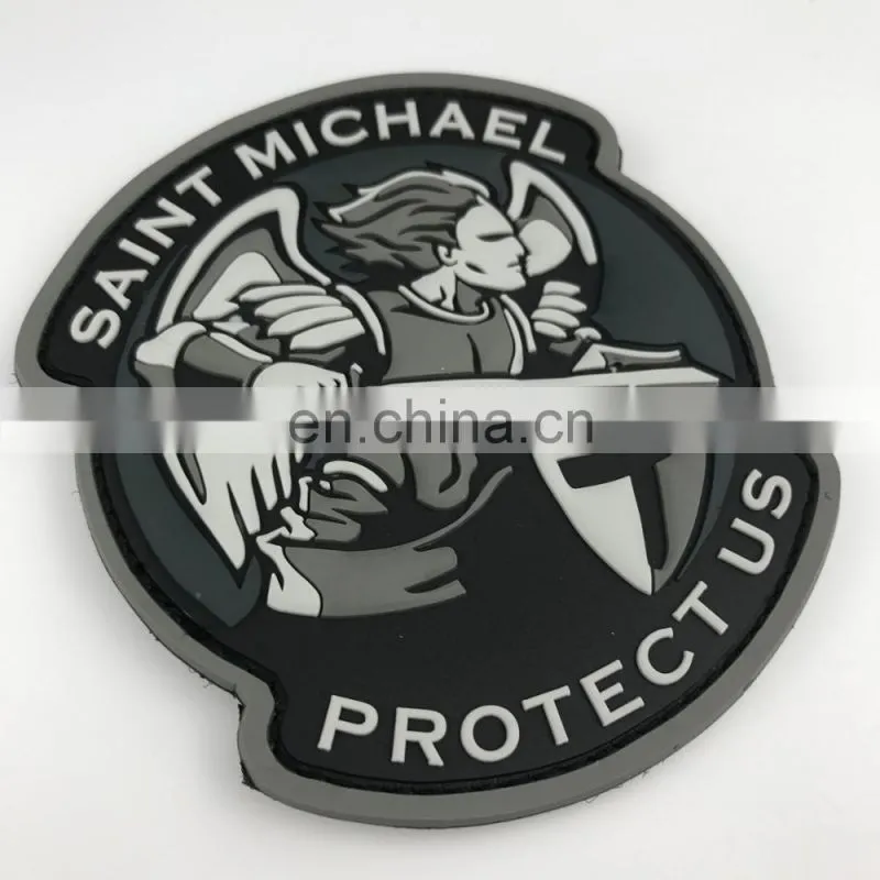 led blinking pvc clothing cartoon patch